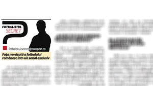 Fotbalistul Secret: dezvăluiri din culisele fotbalului românesc pe www.prosport.ro
