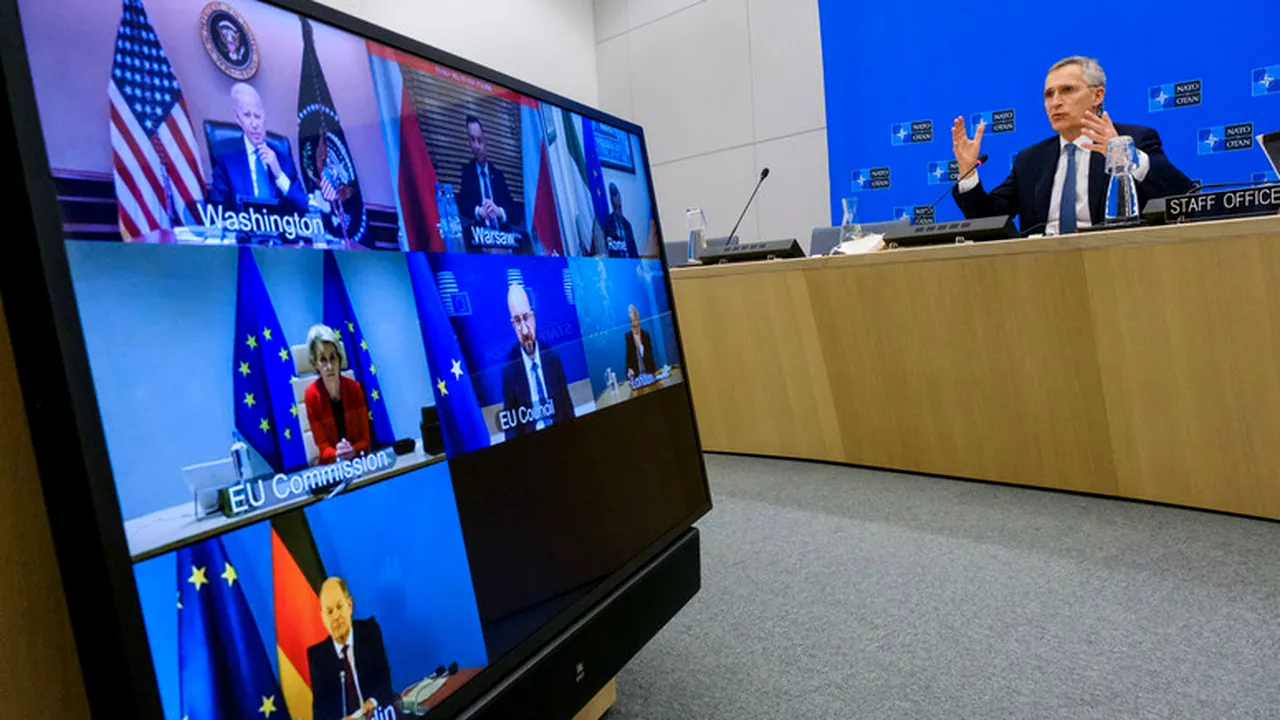 Europa de Est. Joe Biden a discutat cu lideri europeni despre suplimentarea capabilităţilor militare în regiune
