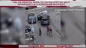 IMAGINILE ZILEI: Val de reacţii, după ce un poliţist nu ar fi intervenit la o agresiune în Piteşti