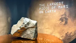 Cel mai mare meteorit provenit de pe Marte a fost vândut cu 5,3 milioane de dolari