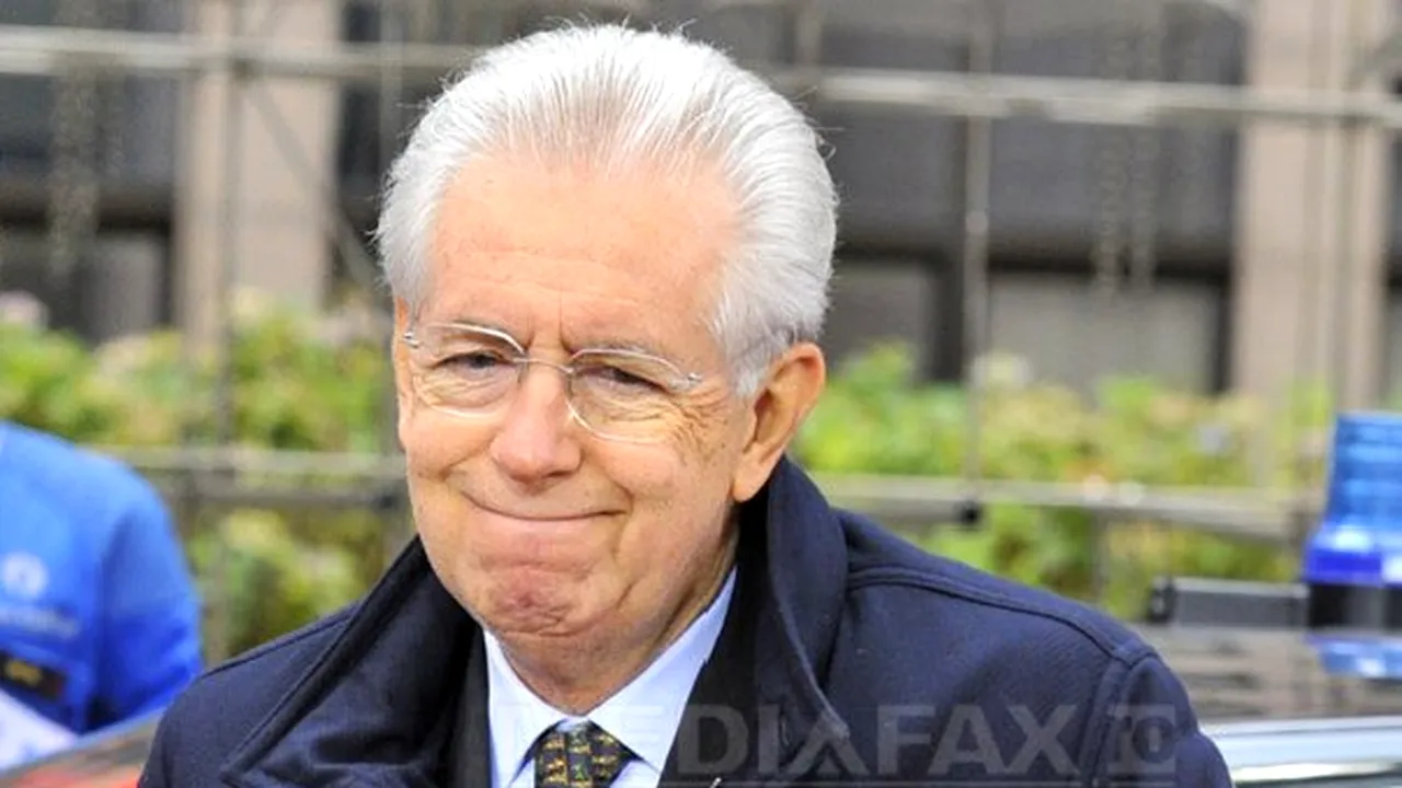 Premierul Italiei, Mario Monti, a demisionat 