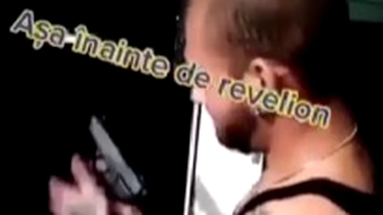 Filmarea cu bărbatul care trage cu un pistol înspre un bloc a fost făcută în Germania - surse