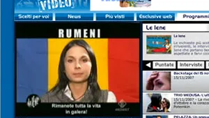 Românii cinstiţi din Italia se revoltă împotriva infractorilor, într-un reportaj Italia 1