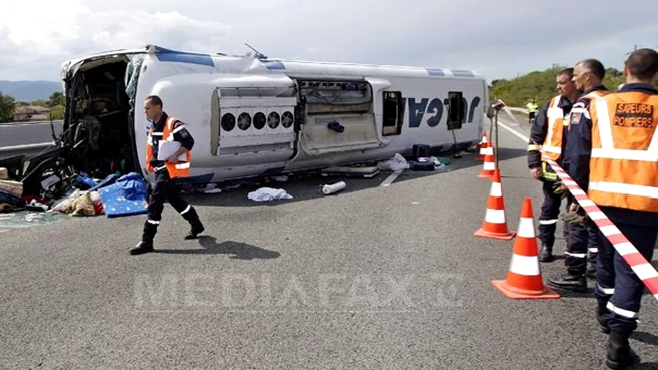 ACCIDENTUL DE AUTOCAR DIN FRANŢA: Patru dintre românii răniţi sunt în continuare la reanimare