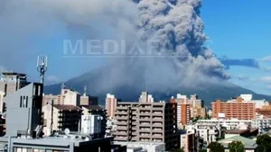 Un vulcan a erupt în sudul Japoniei