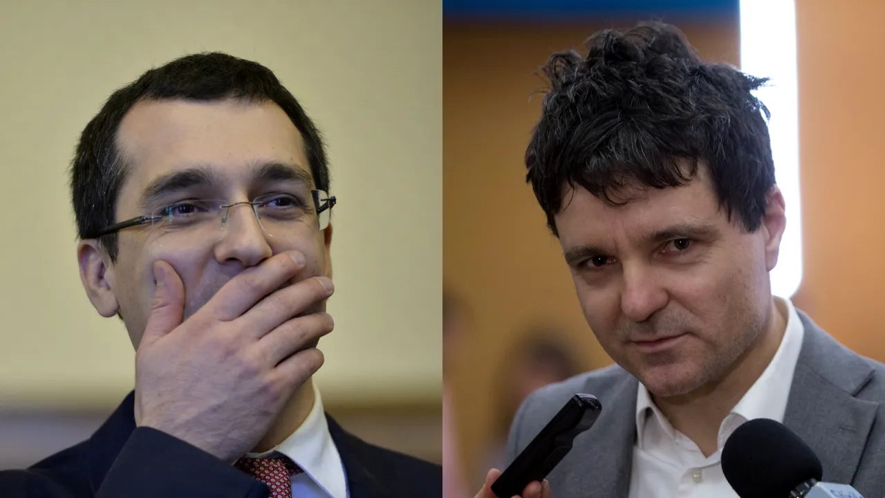 Nicuşor Dan prezintă un sondaj care îl arată deasupra lui Vlad Voiculescu pentru Primăria Capitalei