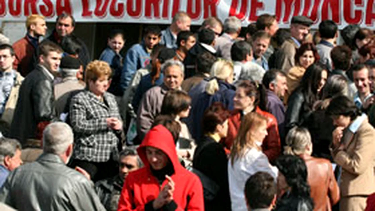 Rata şomajului a crescut cu 0,1% în luna octombrie