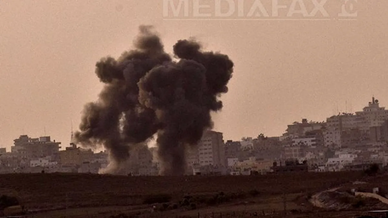 Clădirea biroului AFP din Gaza a fost lovită de un raid israelian