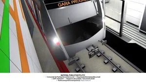 Daniel Băluţă signed the contract for the extension of the M4 subway line