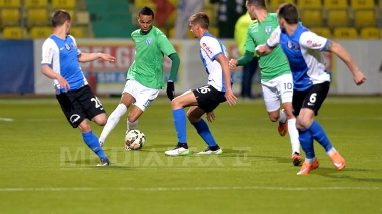 FC Viitorul - CS Universitatea Craiova, scor 1-1, în Liga I