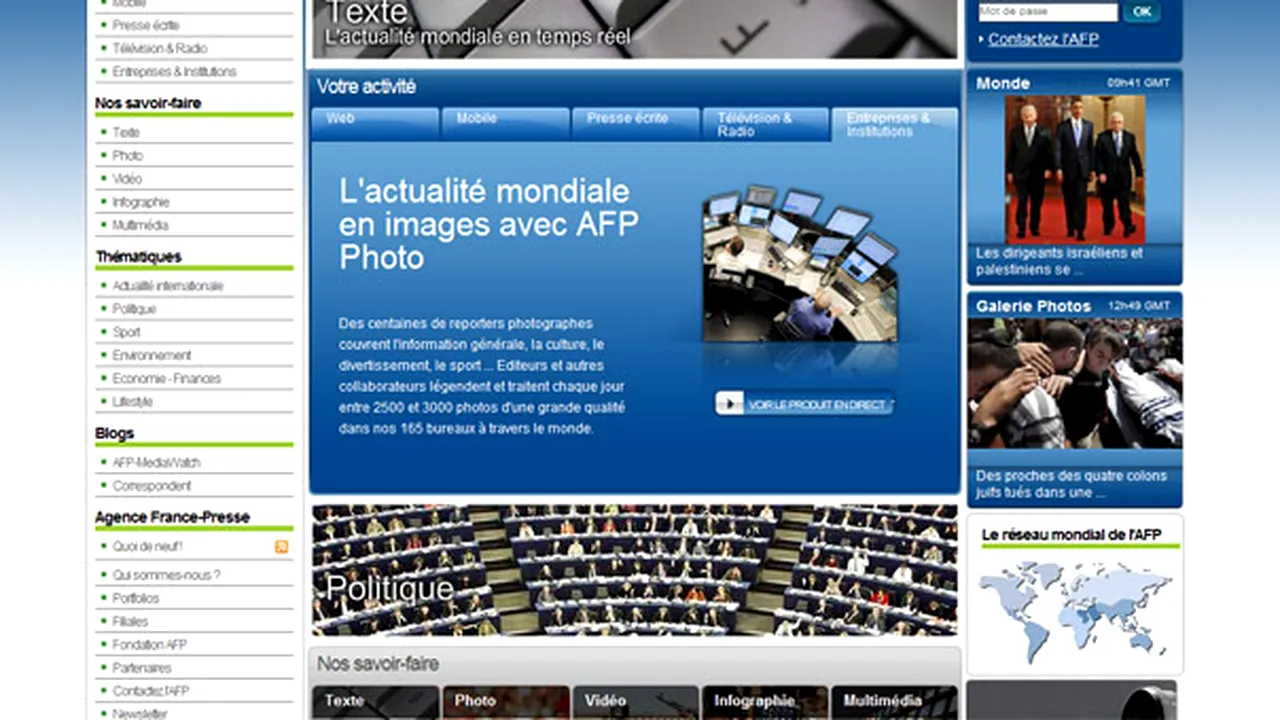 France-Presse planifică o deschidere către consumatorii direcţi