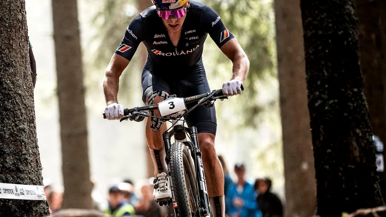 Vlad Dascălu a devenit campion european la mountain bike