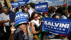 VIDEO | Protest la Roma. Mii de italieni de orientare extremă dreapta şi-au manifestat sprijinul pentru Matteo Salvini