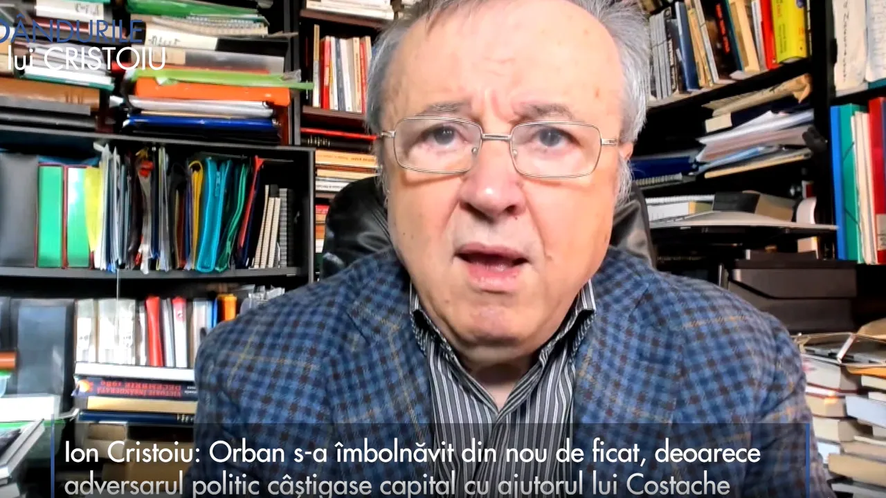 Gândurile lui Cristoiu, despre demisia lui Costache: Ce s-a întamplat aseară a fost o lovitură electorală a Gabrielei Firea / “Orban s-a îmbolnăvit de ficat, deoarece adversarul politic câştigase capital cu ajutorul lui Costache”