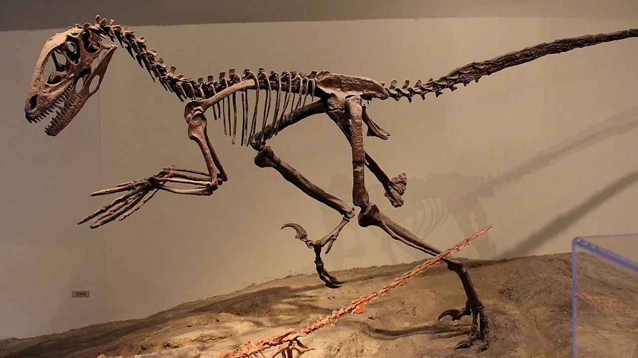 Fosilele unui dinozaur care a inspirat „Jurassic Park” s-au vândut cu peste 12 milioane de dolari