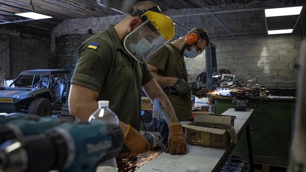 O armată de roboţi este construită în laboratoare secrete din Ucraina pentru a lupta cu ruşii