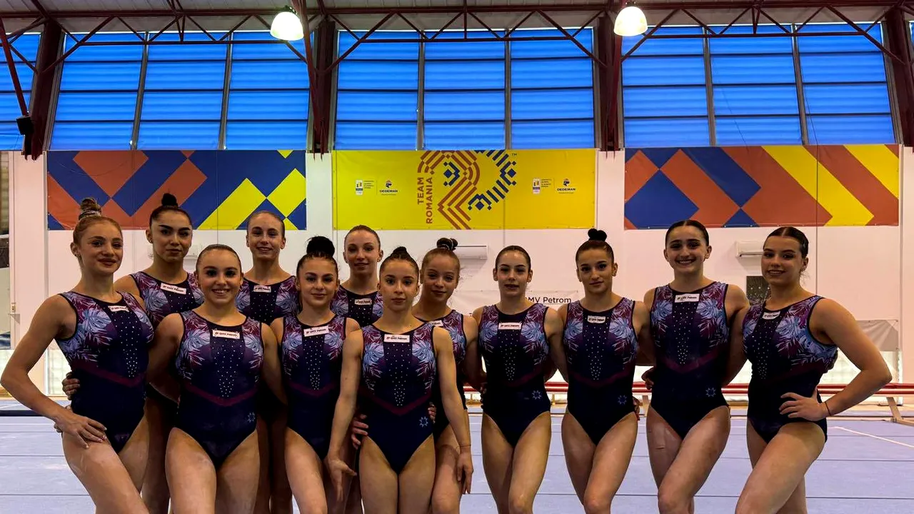 Gimnaste din România participă de joi la Campionatele Europene de la Rimini