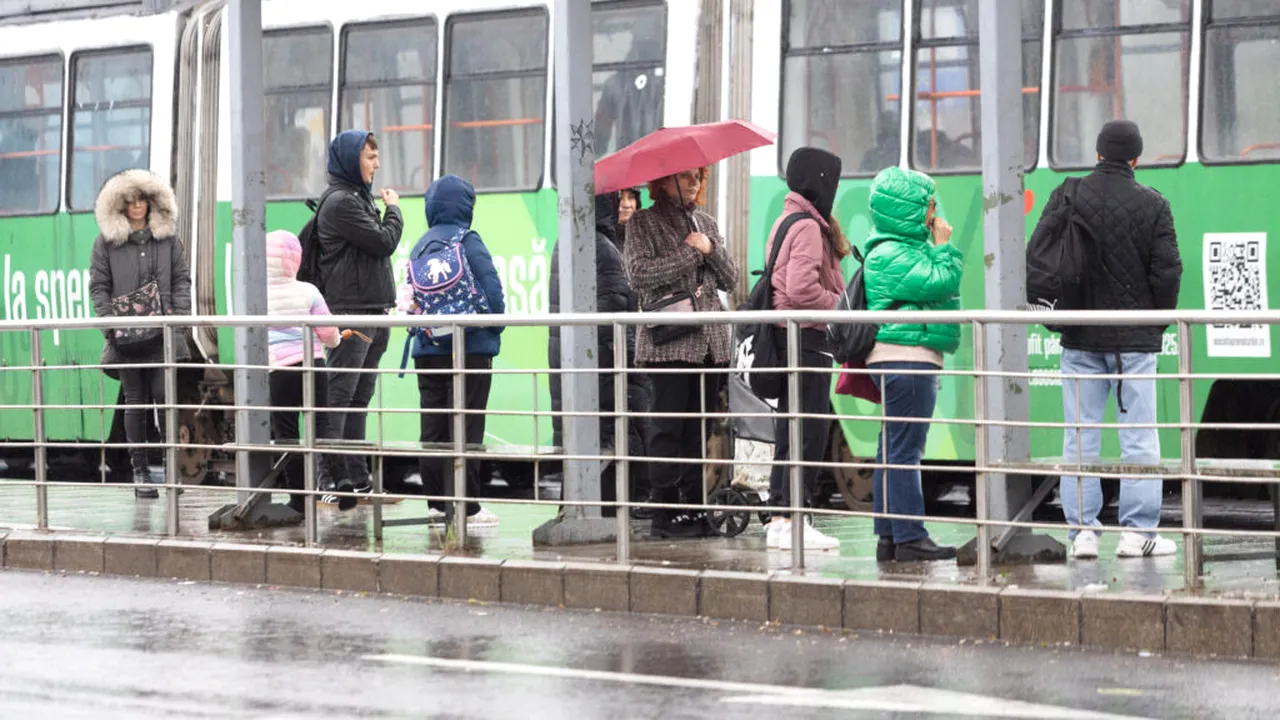 Temperaturi minime aproape de zero grade în București