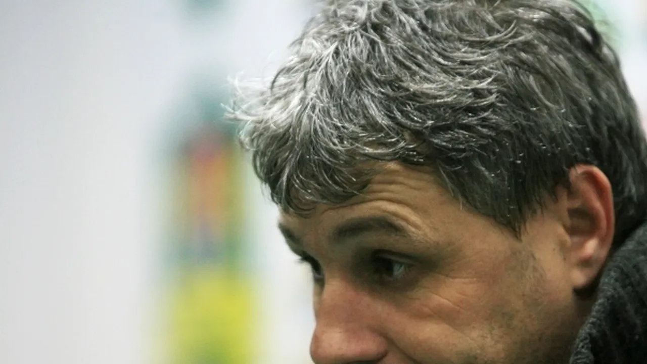 Marius Şumudică: Mă aşteptam ca CFR să ne bată la 2-3 goluri diferenţă