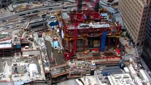 Imagini inedite: Construcţia turnului One World Trade Center, redată în doar două minute - VIDEO