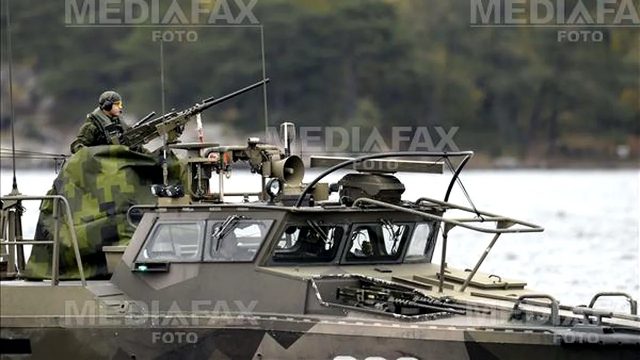 Iohannis informează Parlamentul despre intrarea în ţară a unor militari suedezi cu bărci de asalt