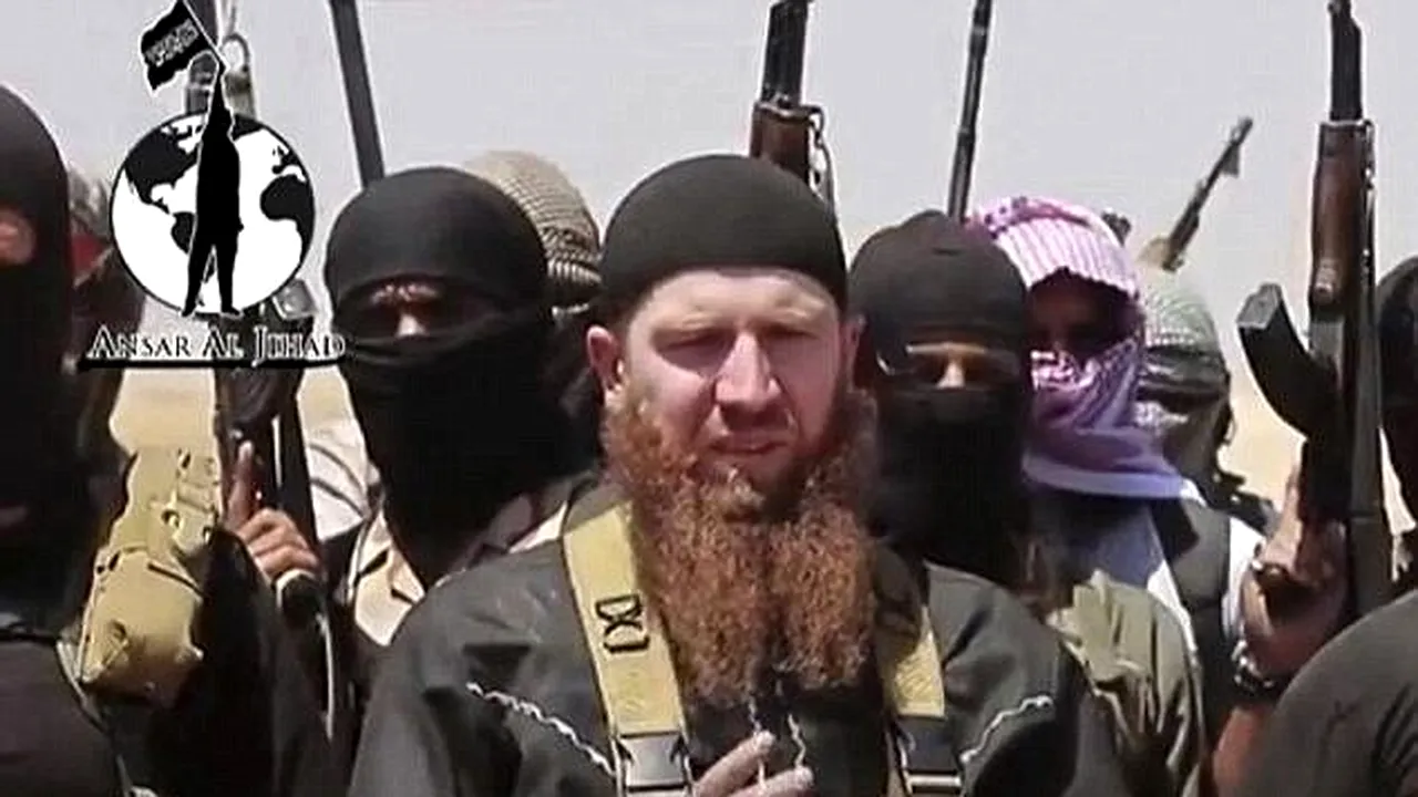 Abu Omar al-Shishani, unul din liderii reţelei ISIS, a fost grav rănit, dar este în viaţă, informează OSDO