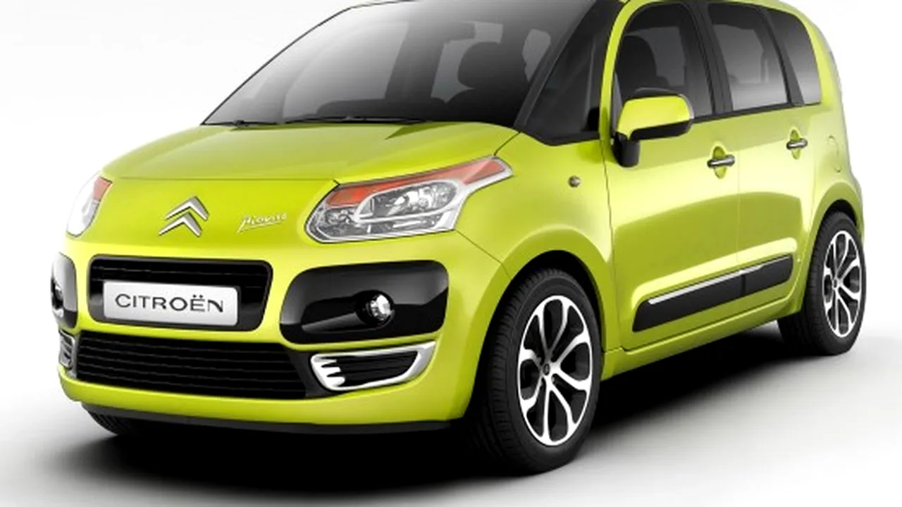 Citroen a lansat miercuri modelul C3 Picasso (Galerie Foto)