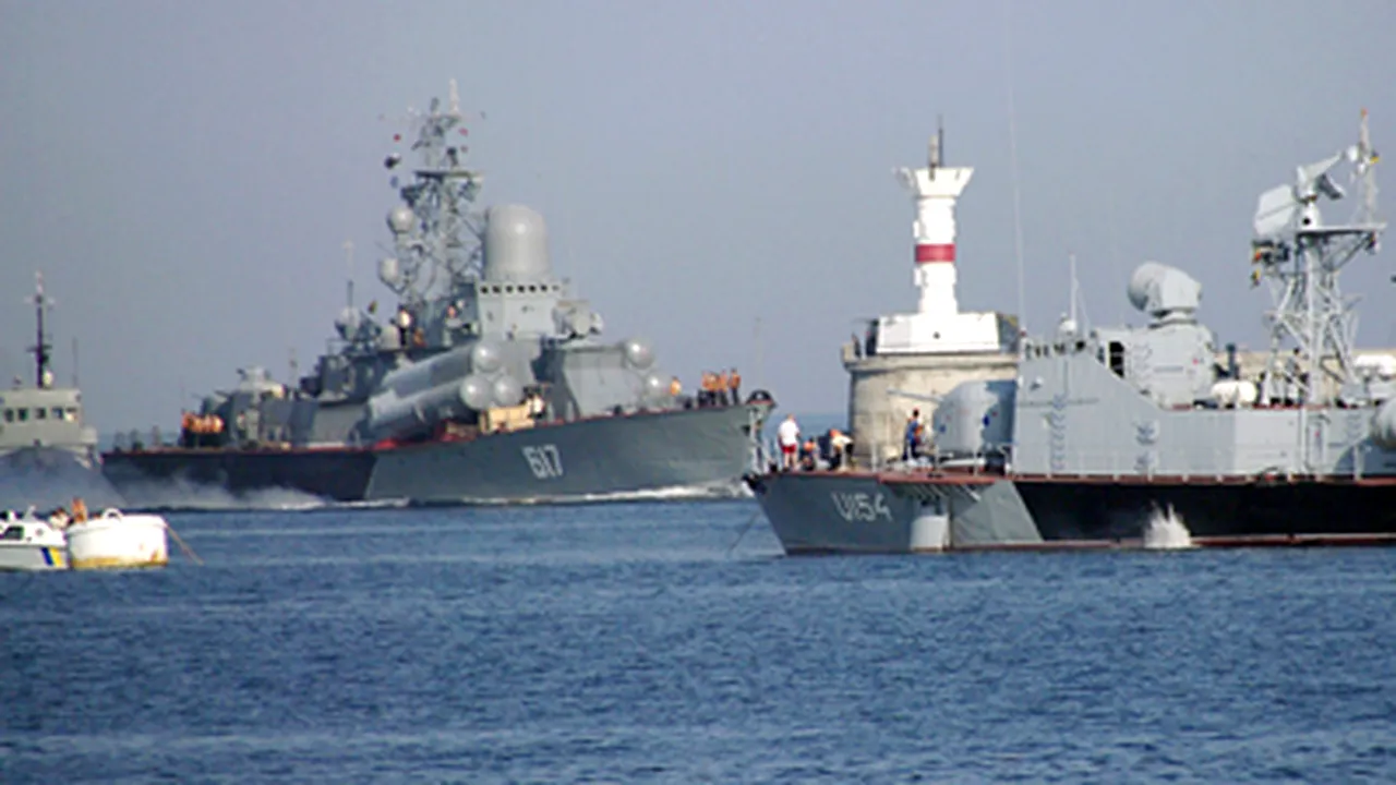 Rusia nu renunţă la baza navală din Ucraina