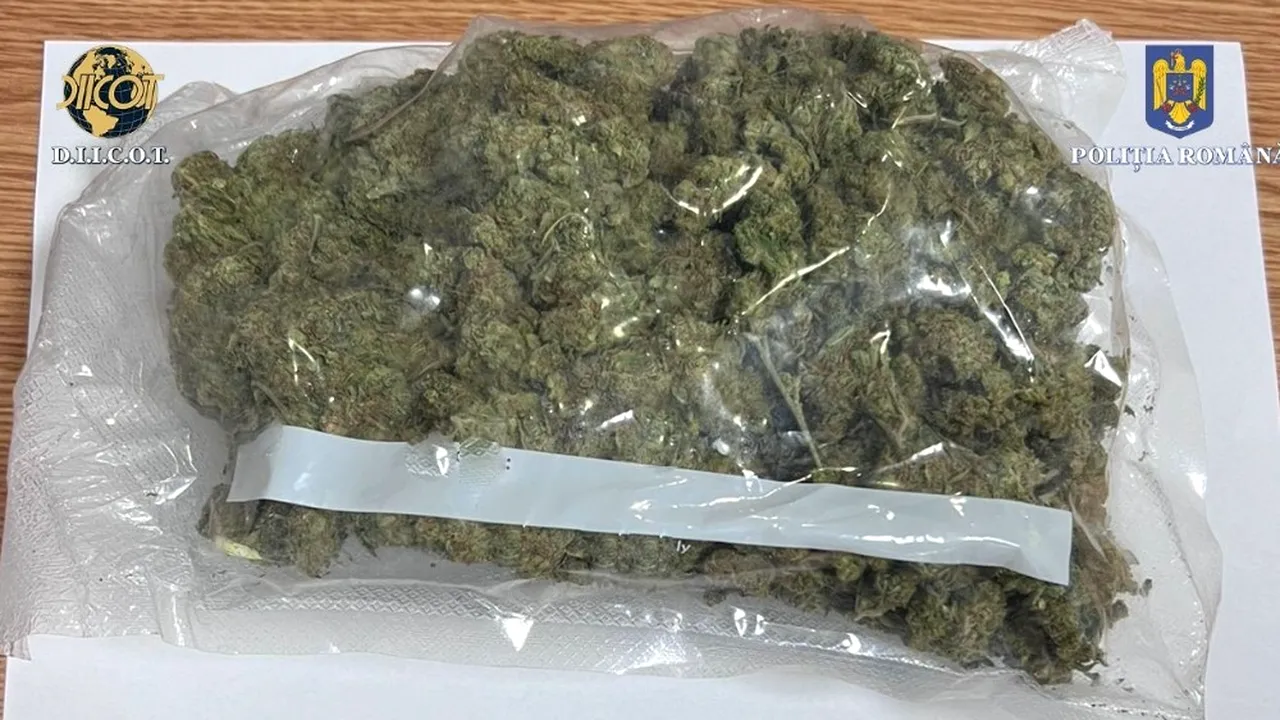 Traficant, prins când vindea 150 de grame de cannabis cu 6.700 de lei