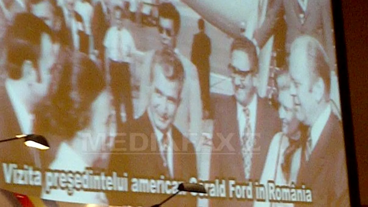 Gheorghiu Dej şi Nicolae Ceauşescu, la ediţia aniversară a Reuniunii diplomaţiei române