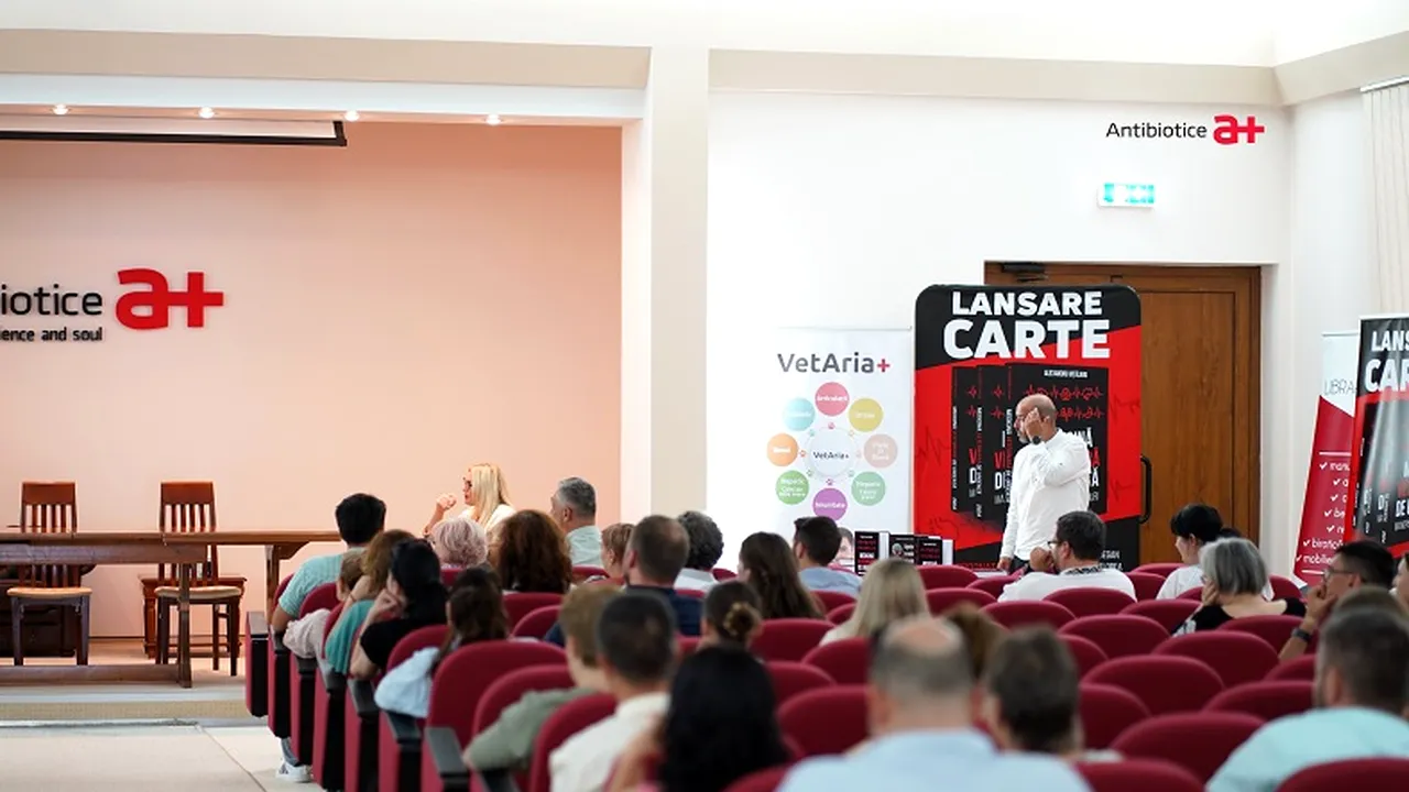 VetAria+, o nouă gamă de produse veterinare a companiei Antibiotice Iaşi