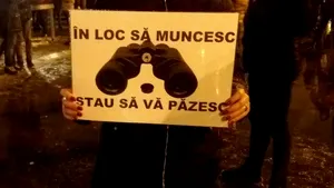 Protestul de la Bucureşti, în imagini: 