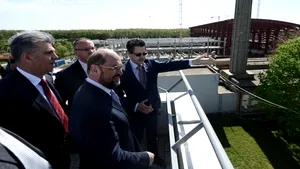 Schulz, pe platforma laserului de la Măgurele: Cred că UE a investit mulţi bani în locul potrivit