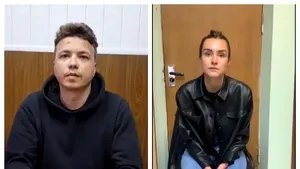Roman Protasevici şi iubita lui, arestaţi la domiciliu. Tatăl jurnalistului: „Nimeni nu a renunţat la acuzaţii”