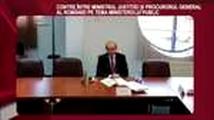 DECLARAŢIA ZILEI: Contre între ministrul Justiţiei şi Procurorul General al României pe tema Ministerului Public 