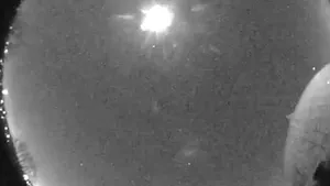 NASA a filmat intrarea în atmosferă a unui meteorit, deasupra Statelor Unite: 