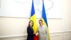 Oana Țoiu a discutat la Kiev cu premierul Ucrainei despre cooperare economică și în domeniul apărării