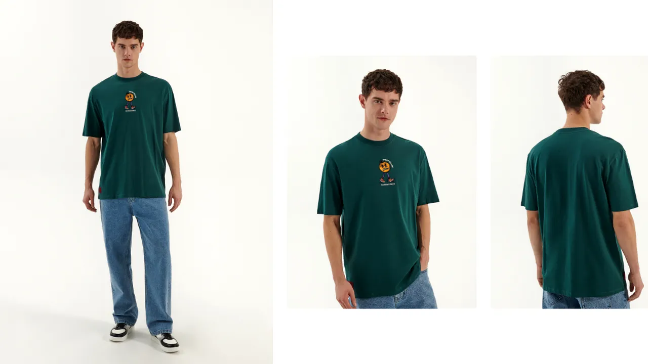 (P) Stil şi confort combinate - verifică tricourile oversize pentru bărbaţi de la House Brand