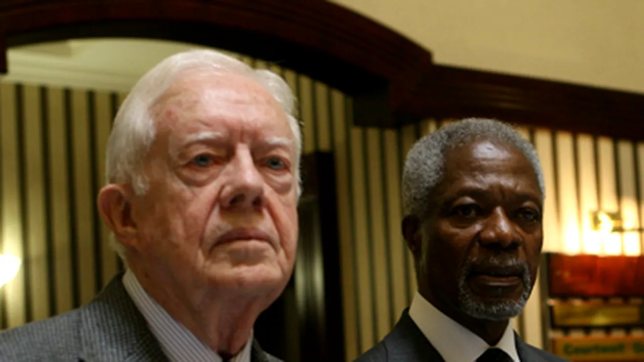 Zimbabwe refuză să le acorde vize lui Kofi Annan şi Jimmy Carter