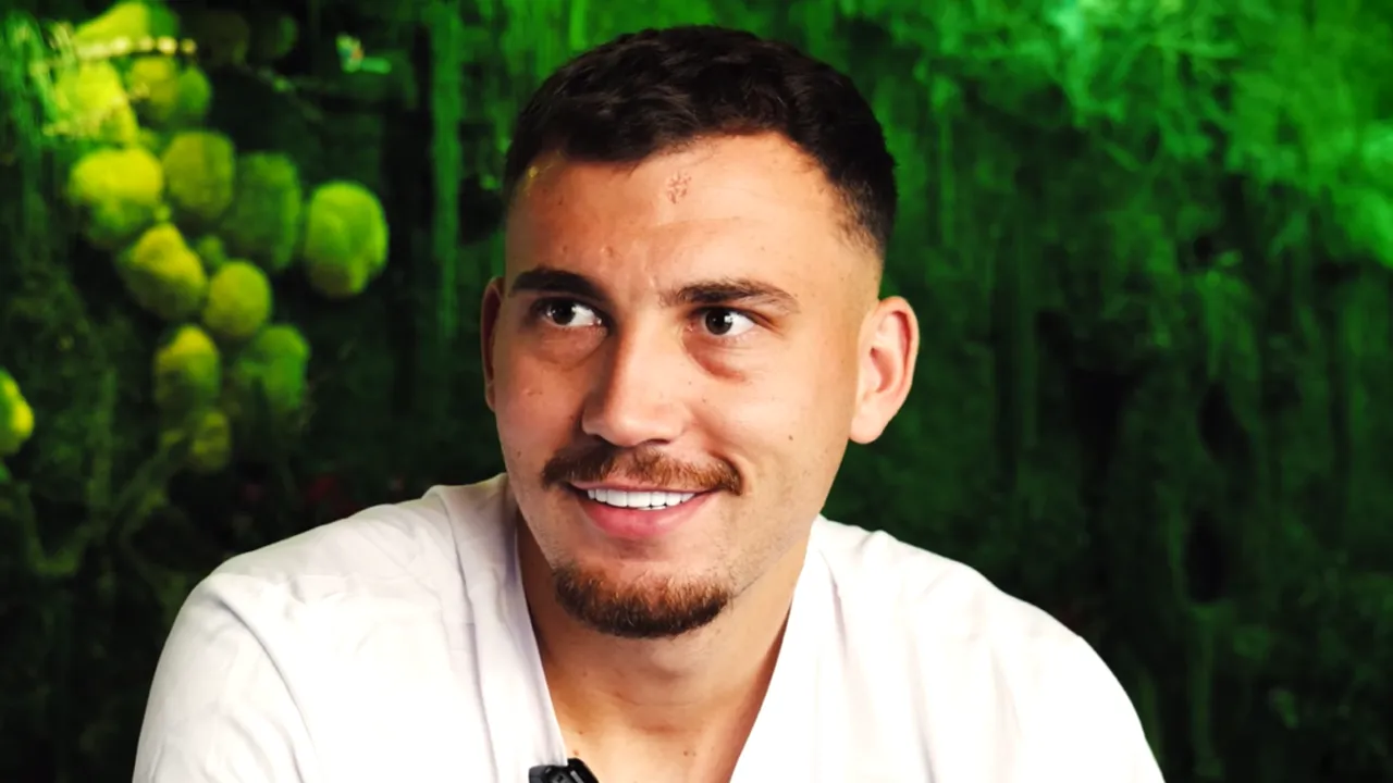 Noul atacant al Rapidului explică de ce a semnat cu echipa din Giulești: Aici se joacă pentru trofee