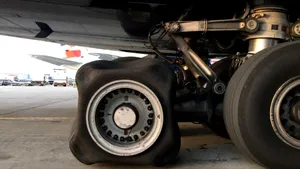 Un avion de pasageri a aterizat fără probleme la Londra în pofida depresurizării unei anvelope