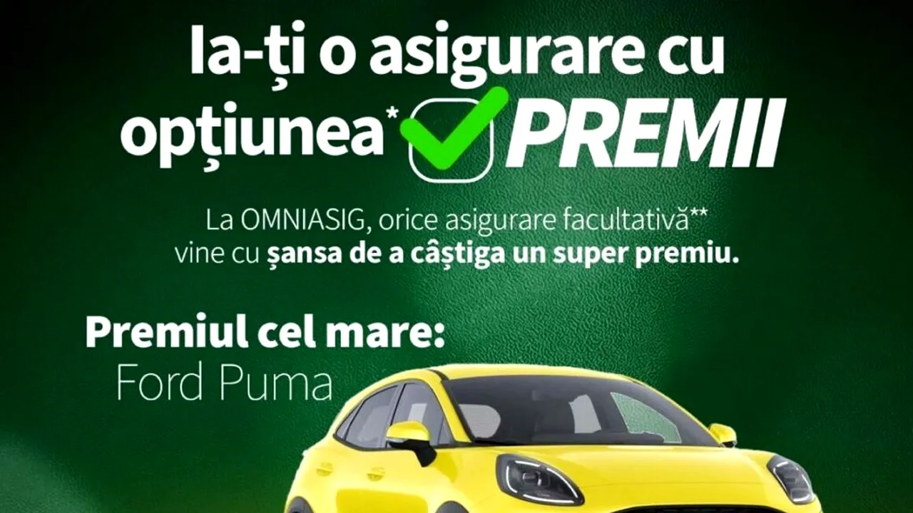 OMNIASIG lansează campania „Asigură-te că ești câștigător”, cu premii lunare atractive