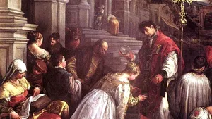 FOTO, VIDEO FAŢA Sfântului Valentin: Cum arăta în realitate protectorul îndrăgostiţilor înainte de a fi executat, acum 1700 de ani