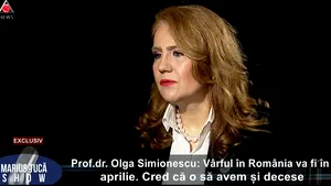 VIDEO Ediţie specială „Marius Tucă Show”. Prof.dr. Olga Simionescu: Teoria cu S şi L e una simplistă / Despre Italia: A fost o populaţie îmbătrânită şi nu s-a făcut o izolare a zonei Lombardia. La noi măsurile au fost luate imediat