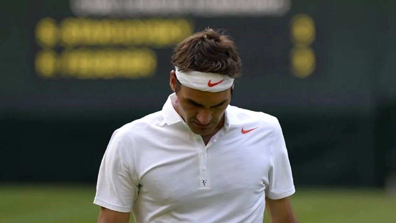 Roger Federer, cea mai slabă clasare din carieră din ultimii zece ani