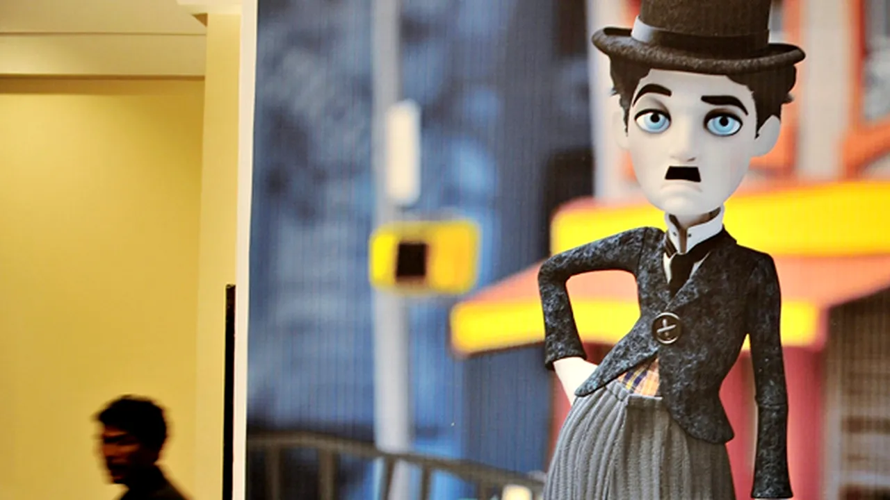 Charlie Chaplin devine personaj animat