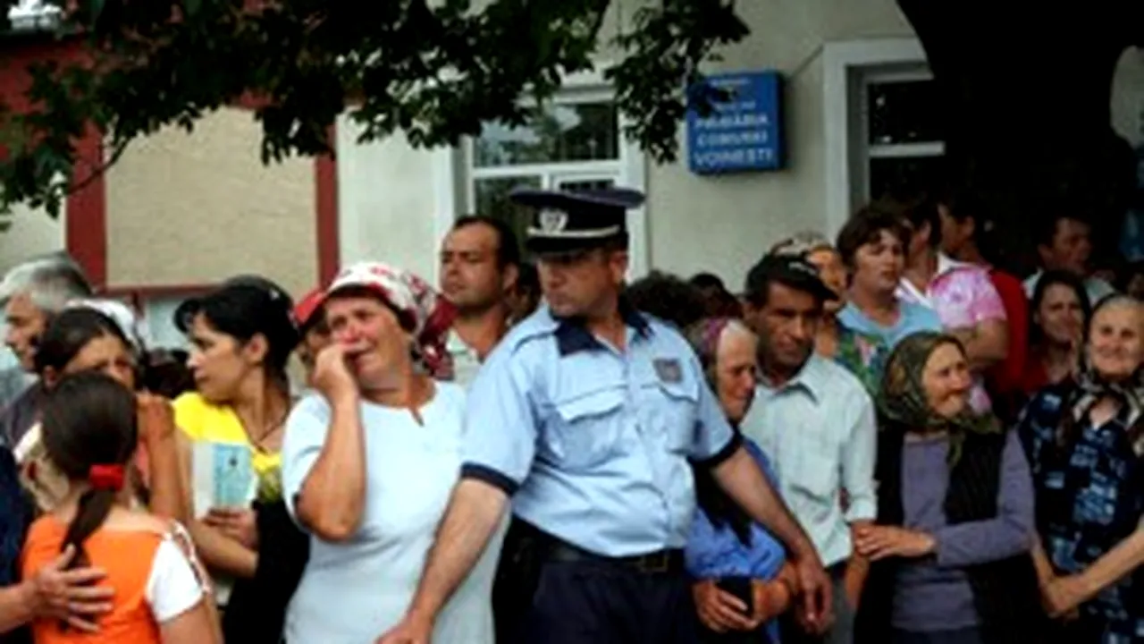 Noi proteste ale unor săteni din Voineşti care cer noi alegeri locale
