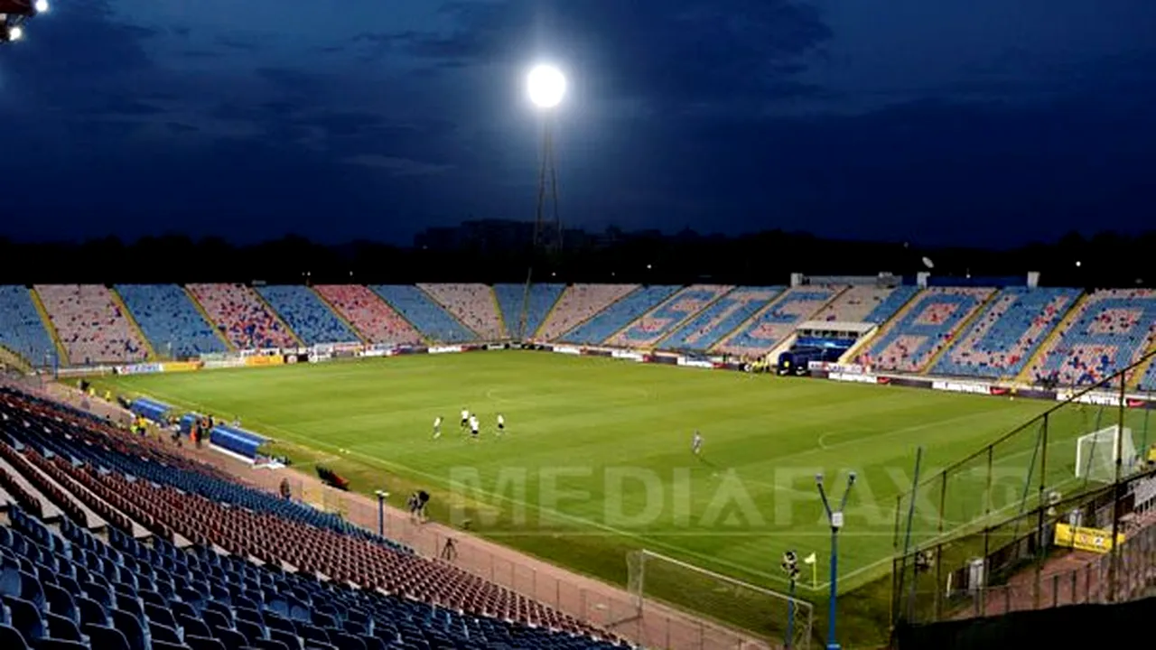 Steaua, un meci fără spectatori la Tribuna I, după incidentele de la partida cu Rapid