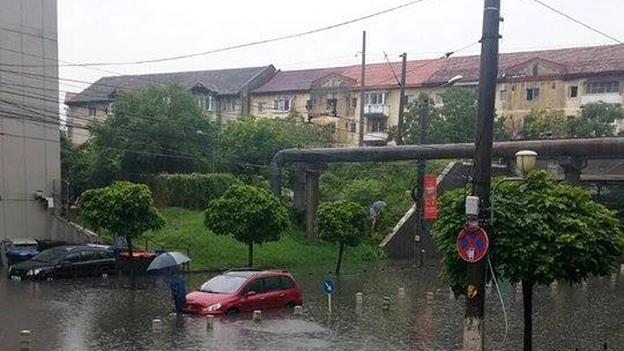 Optzeci de hectare de păşune, inundate în judeţul Botoşani, după ce râul Jijia a ieşit din matcă