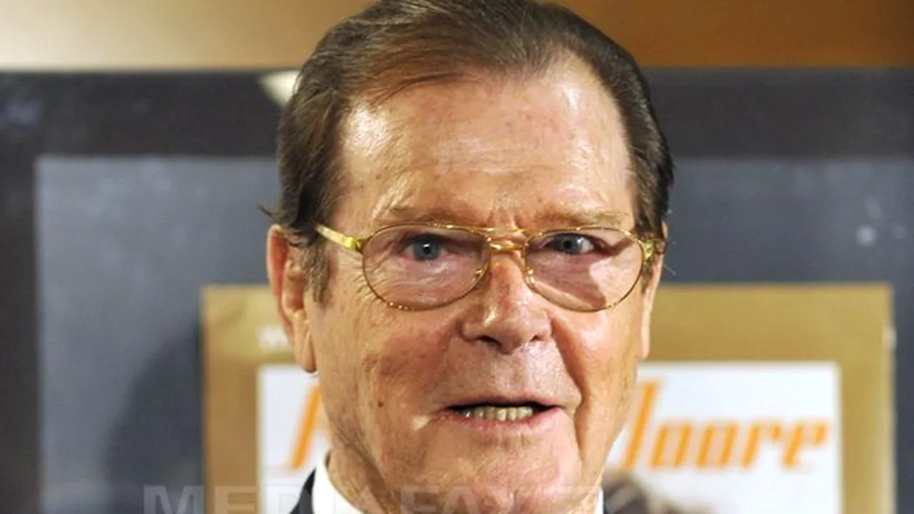 Roger Moore ar putea veni la Bucureşti
